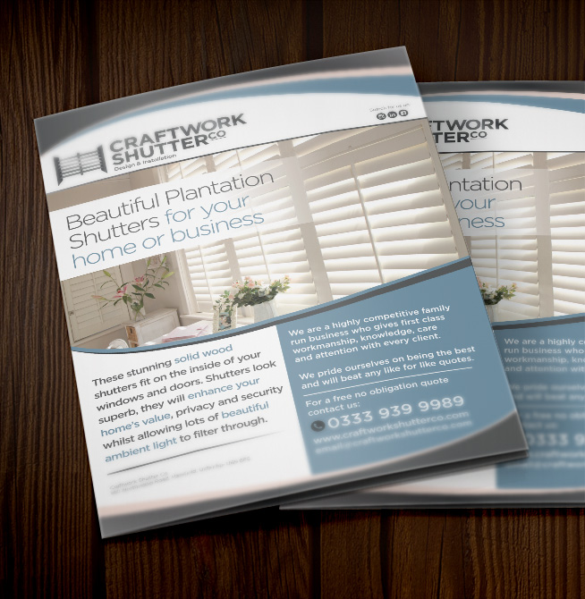 Flyer and logo design and print Shared creative Aylesbury