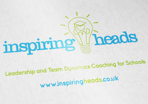Inspiring-heads logo design