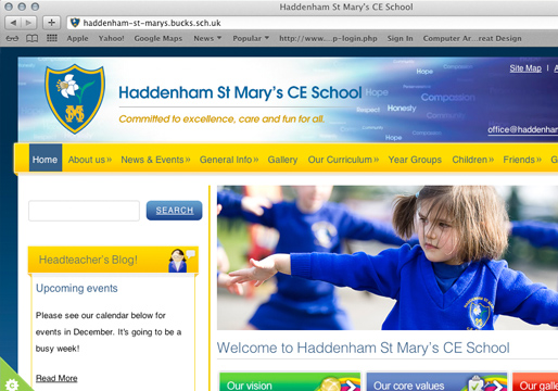 Haddenham St. Mary's CE School Website