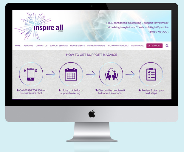 Inspire all website design
