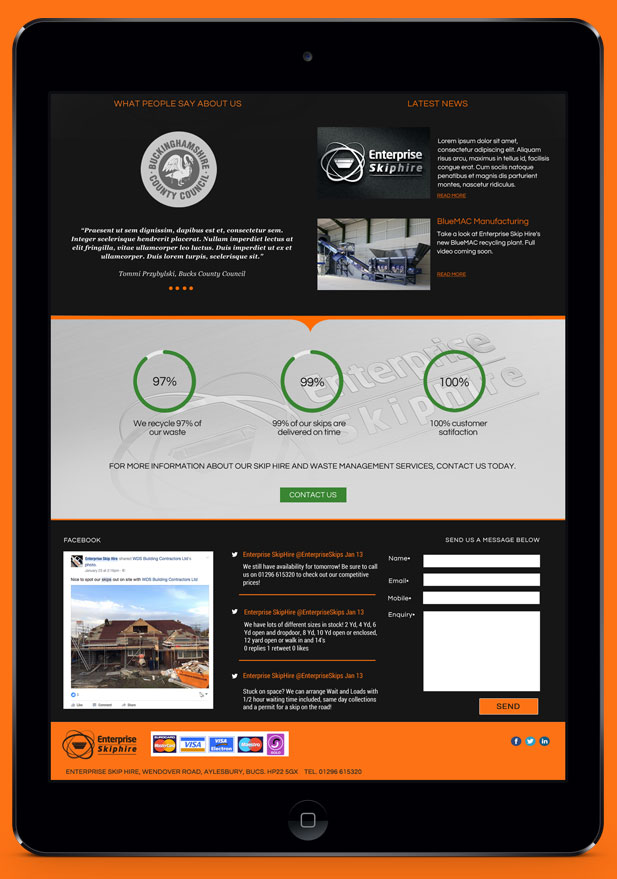E-commerce website design Aylesbury