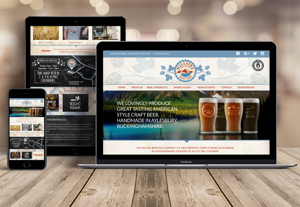 Branding and website design, Aylesbury shared creative