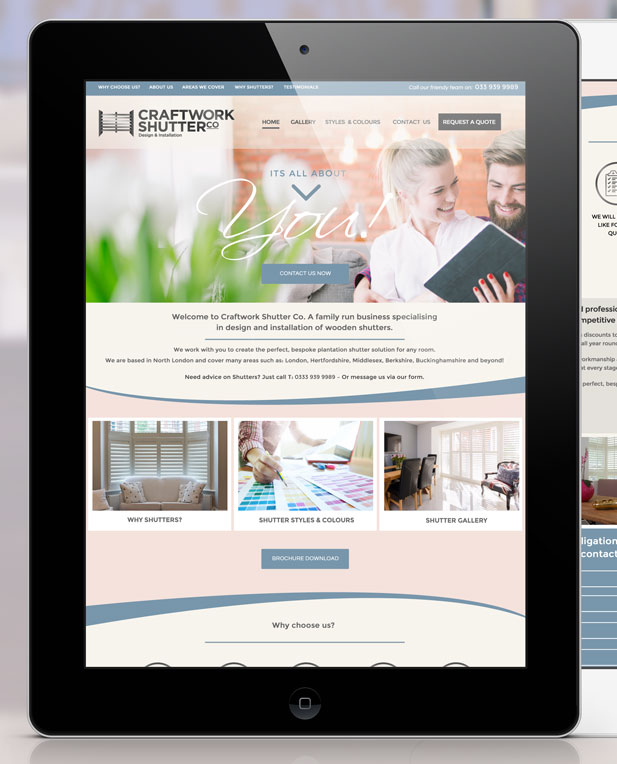 Website design and Branding Aylesbury - by shared creative