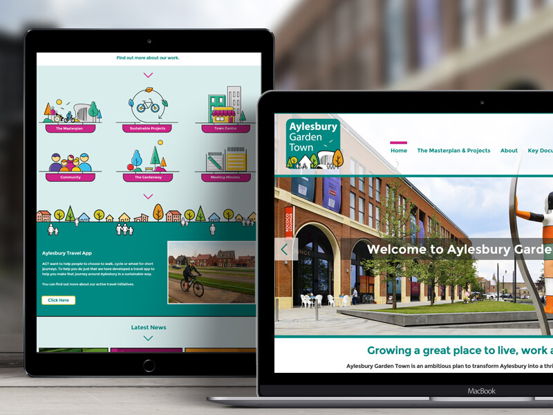 Aylesbury Garden Town Website 01