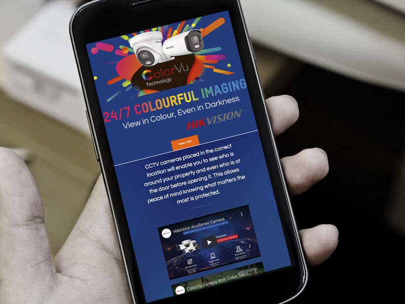 Bucks Security Website Design 02