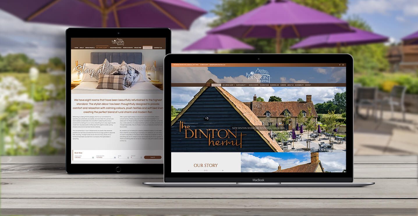 The Dinton Hermit Website Slider