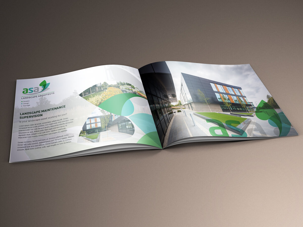 Asa Logo Brochure Design Asa Logo Brochure Design