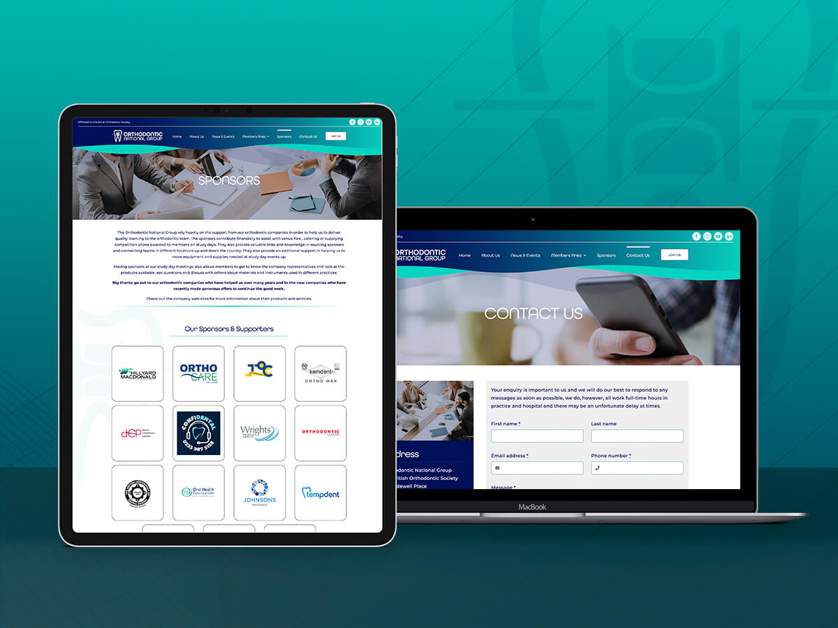 Orthodontic National Group Website 02