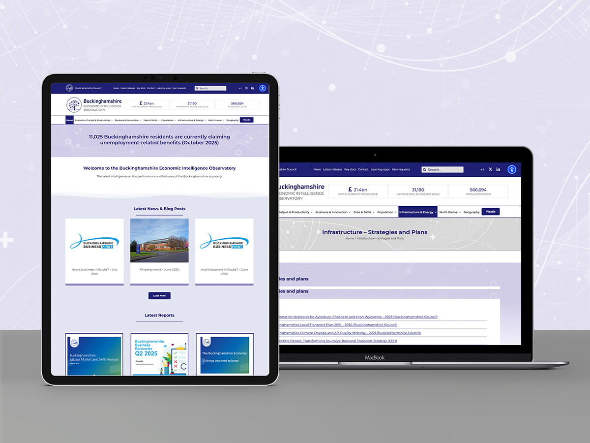 Buckinghamshire Economic Intelligence Observatory Website Design 02 Buckinghamshire Economic Intelligence Observatory Website Design 02
