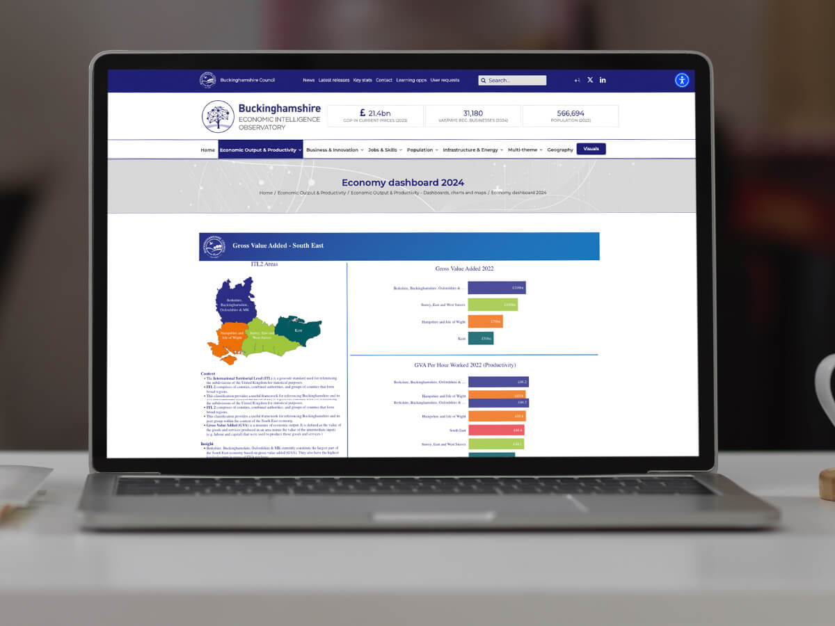 Buckinghamshire Economic Intelligence Observatory Website Design 03 Buckinghamshire Economic Intelligence Observatory Website Design 03