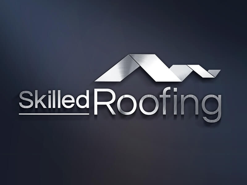 Skilled Roofing Logo Design 01